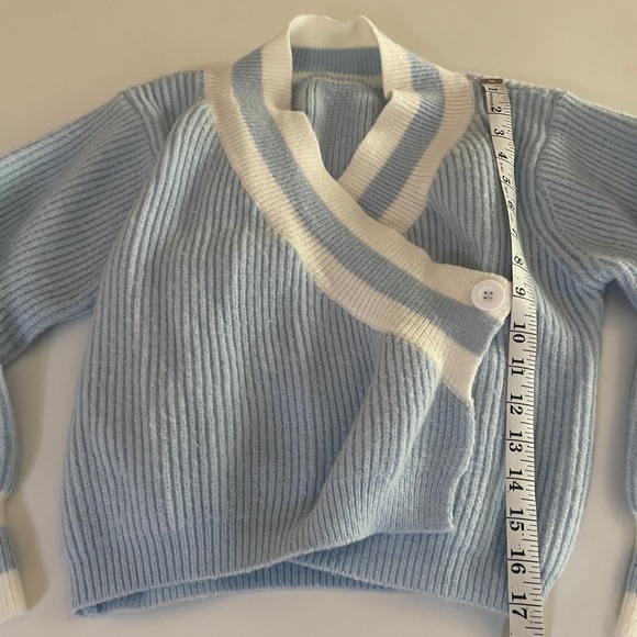 Drop Shoulder Button Cardigan - Picture 7 of 9